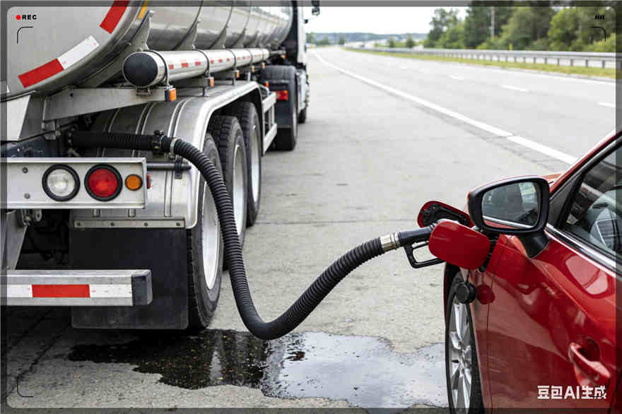 薛城区汽车救援送水案例